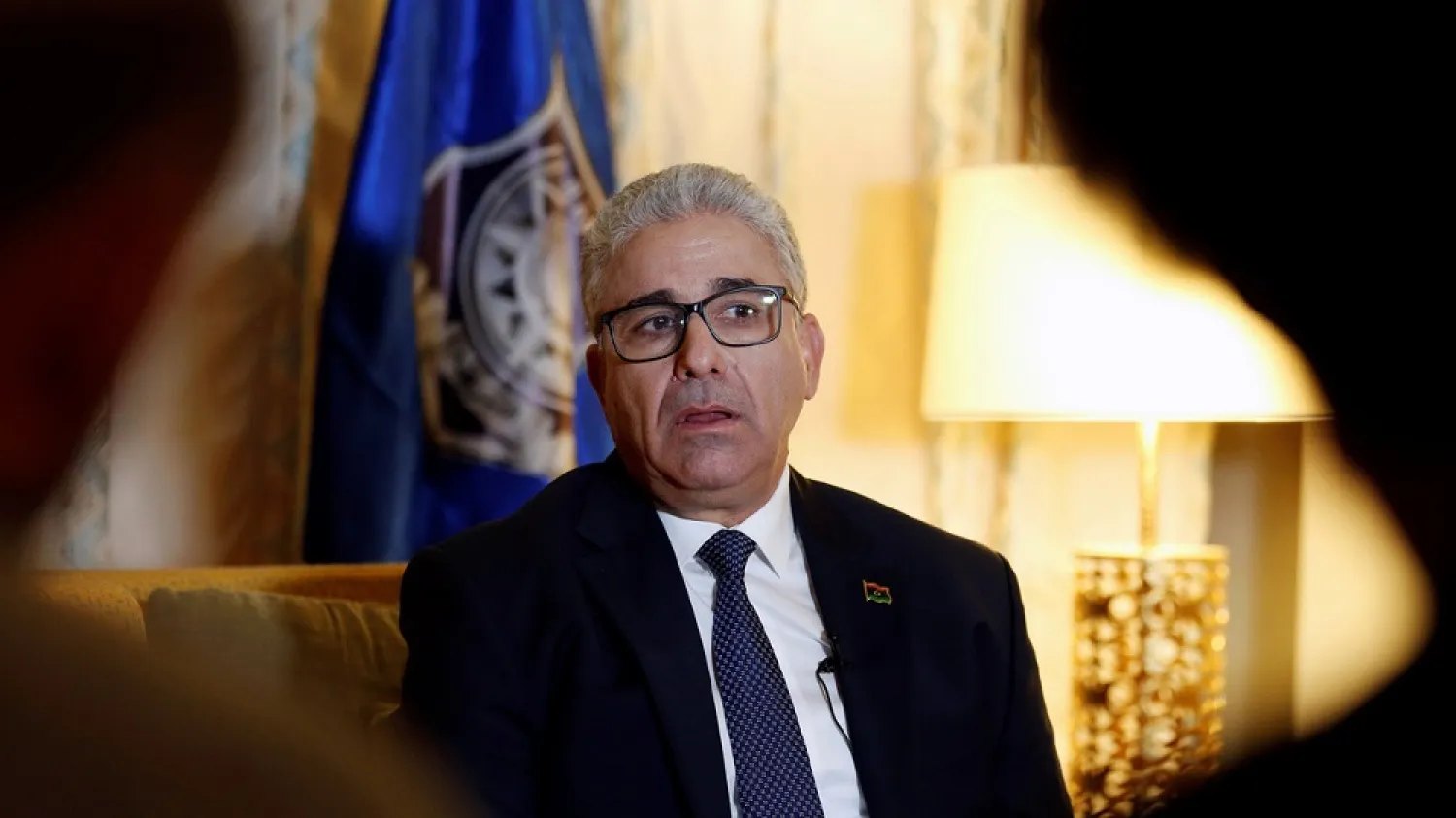 Interior Minister Fathi Bashagha. (Reuters)