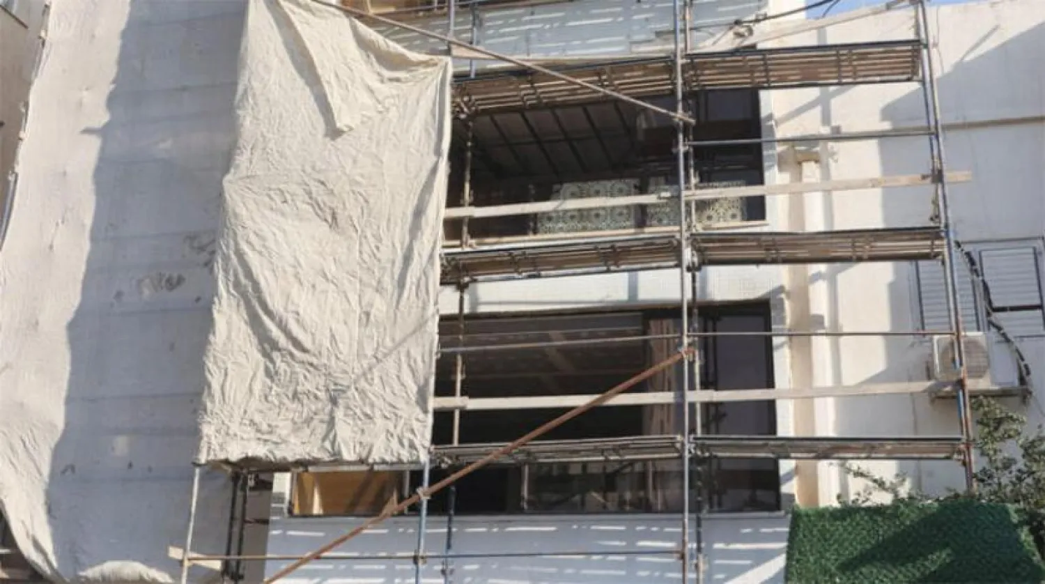 Fas’ın Tel Aviv’deki irtibat bürosunun restorasyonu sürüyor.