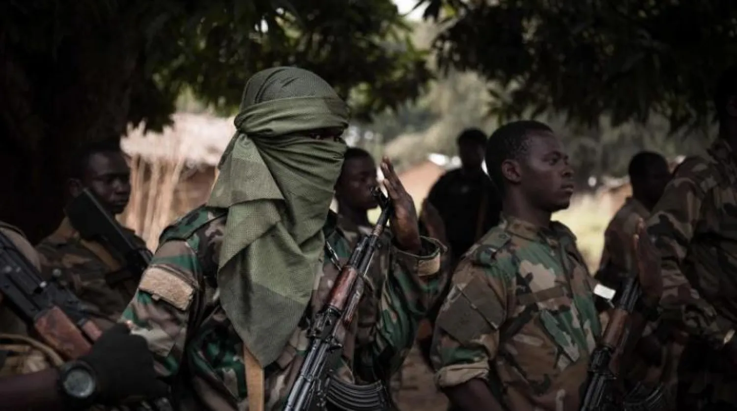 Orta Afrika Cumhuriyeti askerleri Boula ve Bangui arasındaki bölgede (AFP)