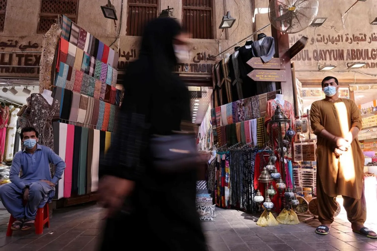 The daily number of COVID-19 cases in the UAE crossed the 3,000 threshold for the first time this week. (AFP)