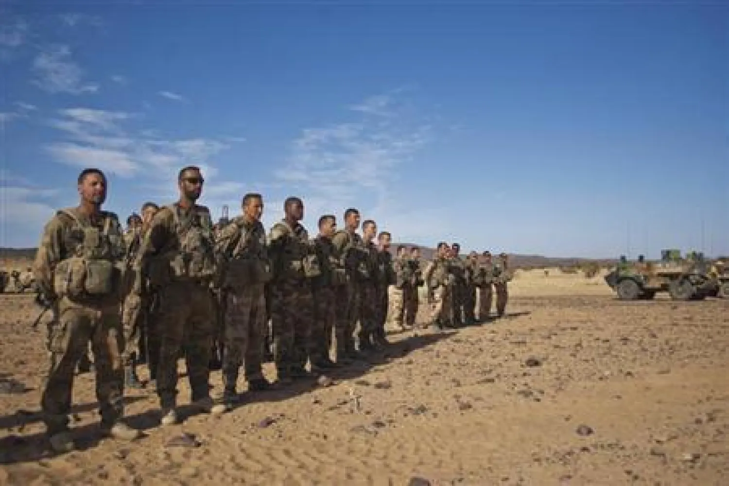 جنود فرنسيون أثناء دورية في شمال مالي (أرشيفية - رويترز)