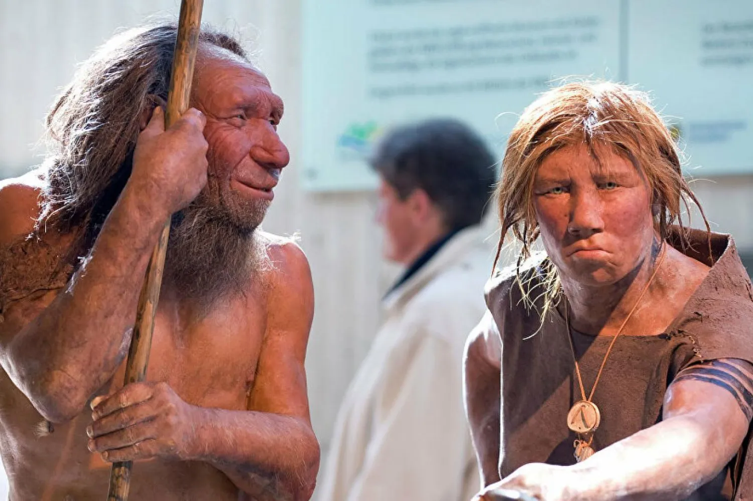 Bilim insanları Neanderallerin ve Homo Sapiens'in çiftleşirken öpüştüğünü ve ağız bakterilerini birbirine aktardığını düşünüyor (Reuters)
