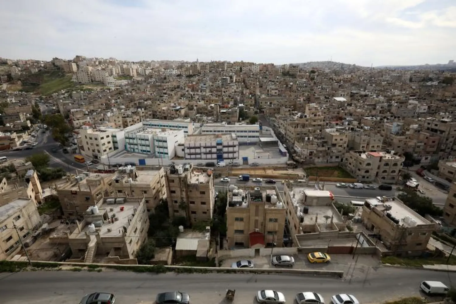 A general view shows a closed-down part of Al-Nasr area, amid the coronavirus disease (COVID-19) outbreak, in Amman, Jordan, April 15, 2020. REUTERS/Muhammad Hamed
