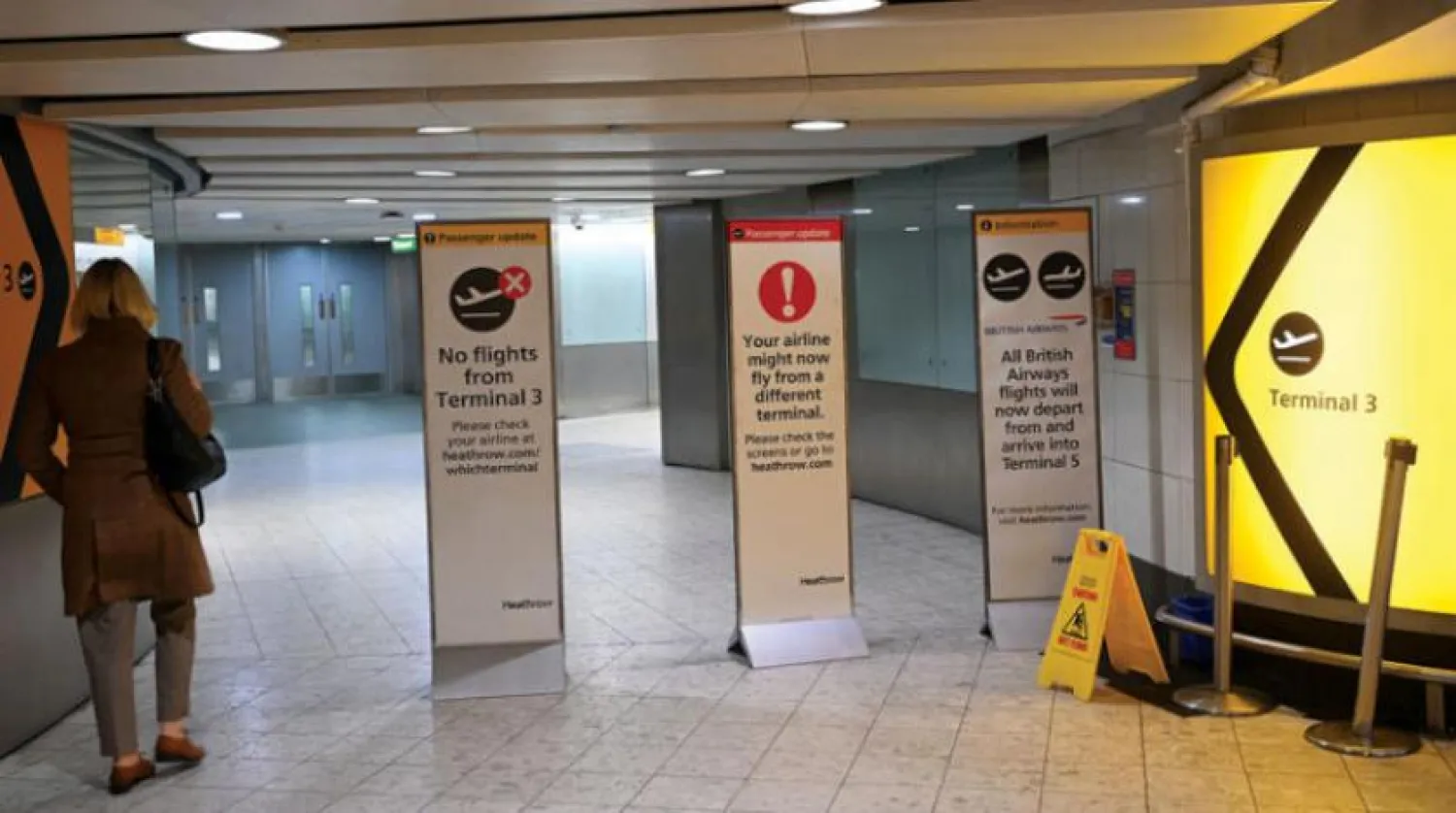 İngiltere bugünden itibaren tüm seyahat koridorlarını kapatıyor.(EPA)
