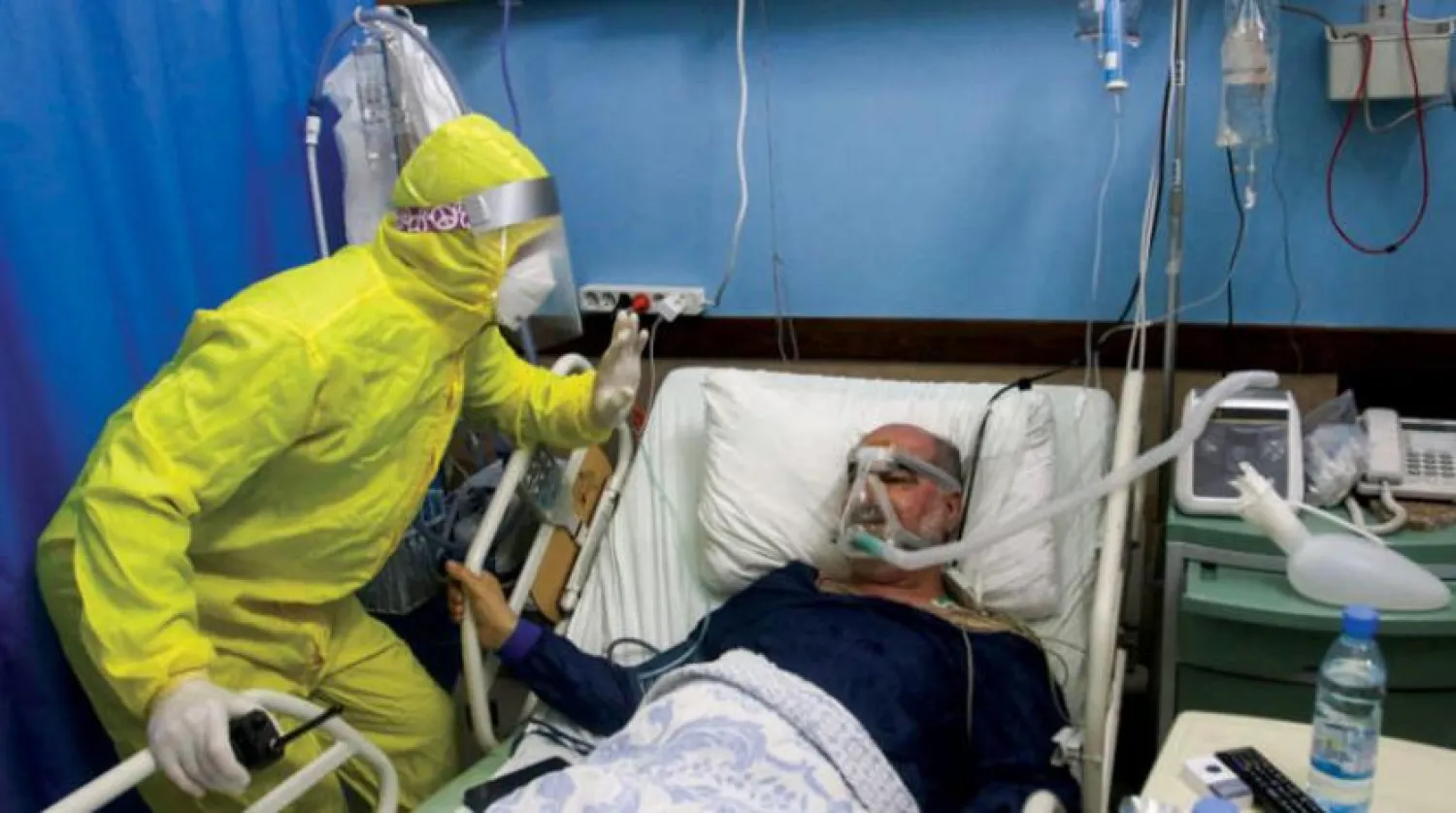  Lübnan hastaneleri koronavirüs vakaları ile dolu (AFP)