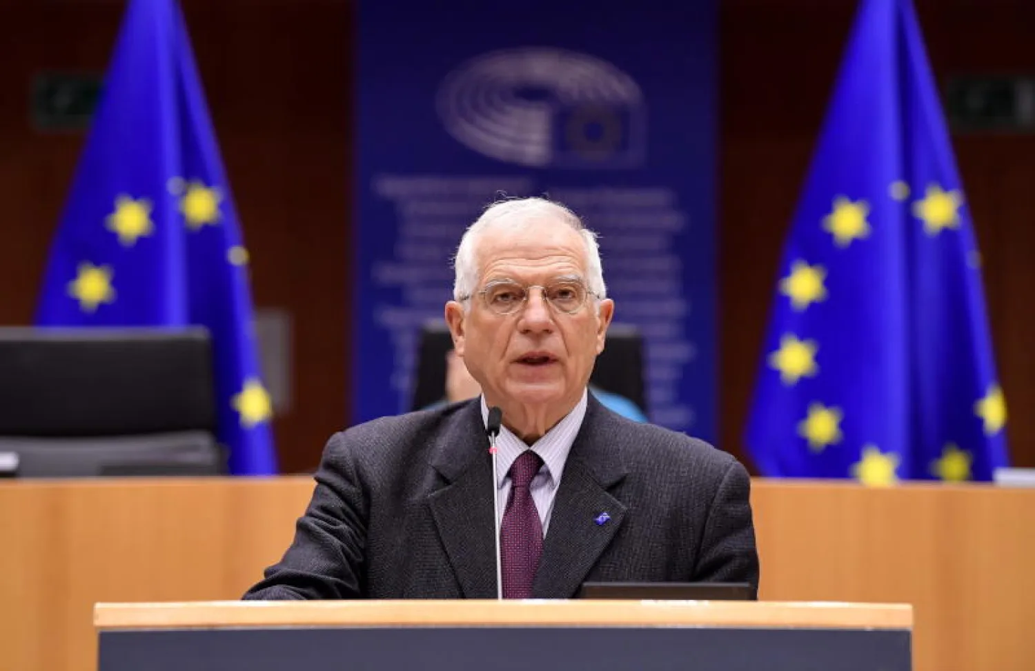 مسؤول السياسة الخارجية في الاتحاد الأوروبي جوزيب بوريل (رويترز)