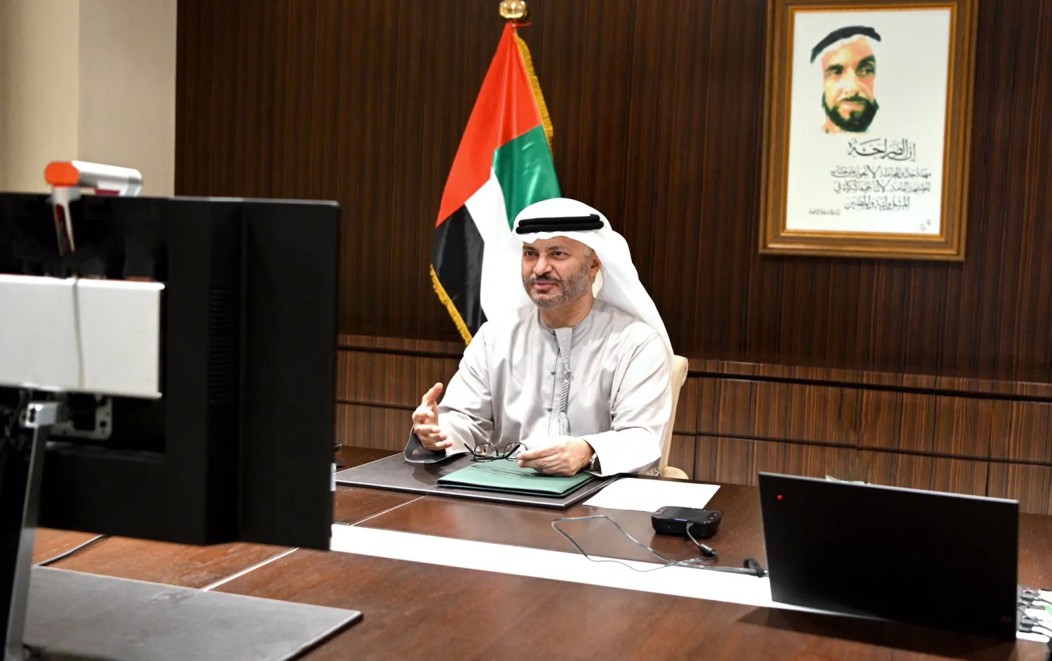 UAE's Minister of State for Foreign Affairs Anwar Gargash - WAM