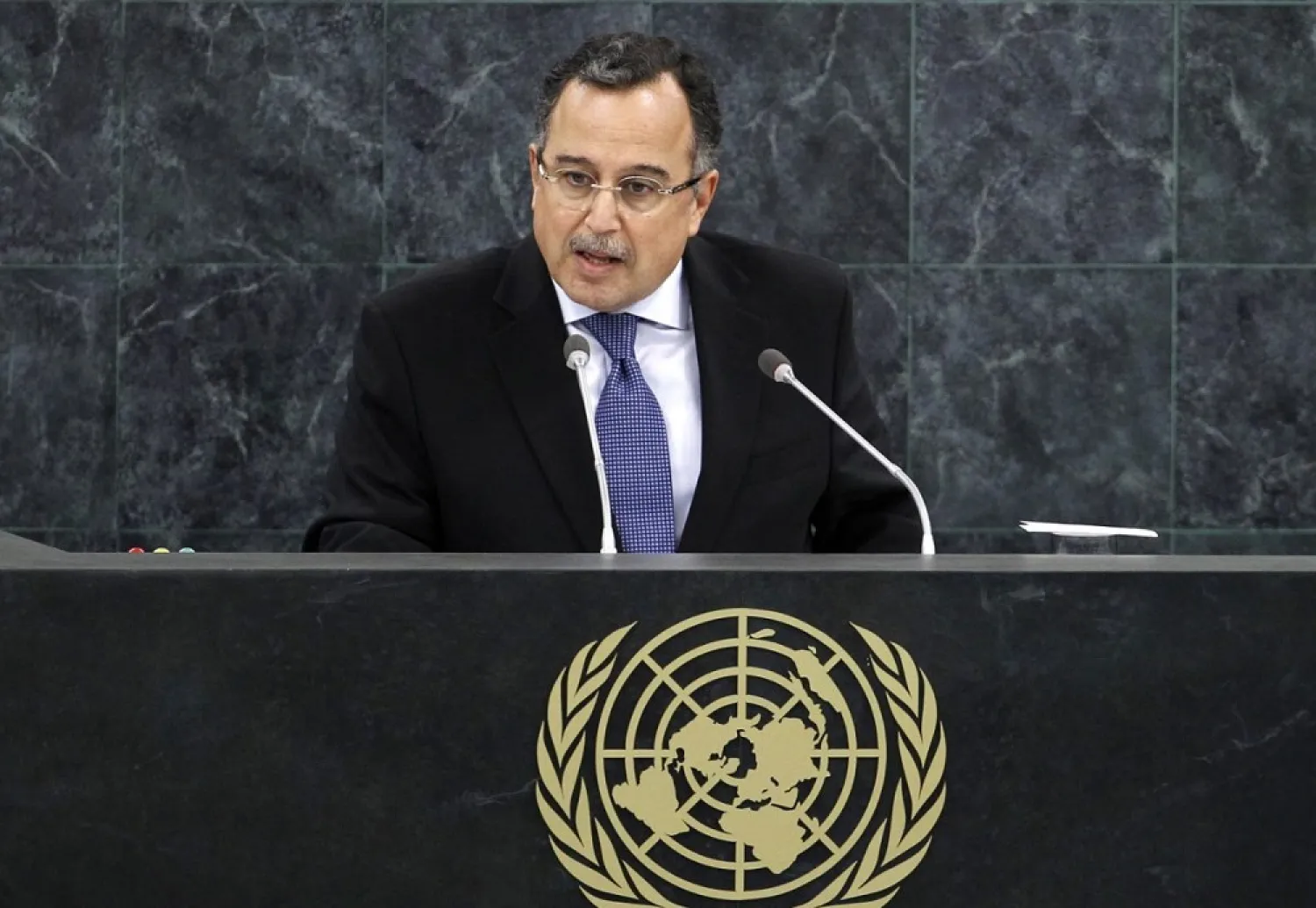 Egyptian former Foreign Minister Nabil Fahmy. (Reuters)