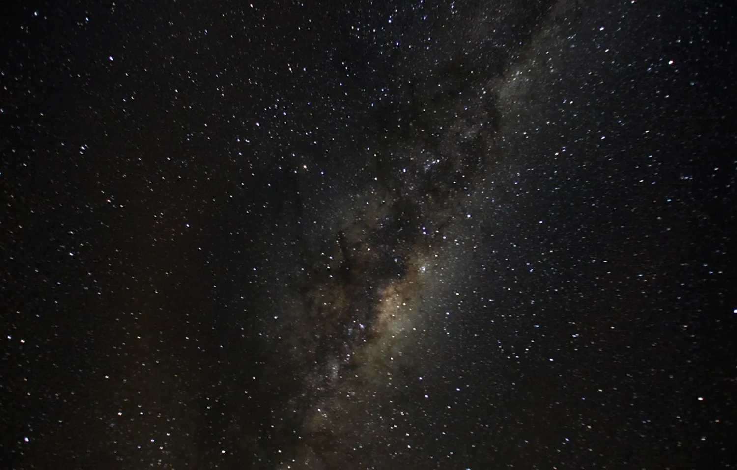 A view of the Milky Way from an area of Puyehue
National Park near Osorno City, Chile, May 8, 2008. Reuters.