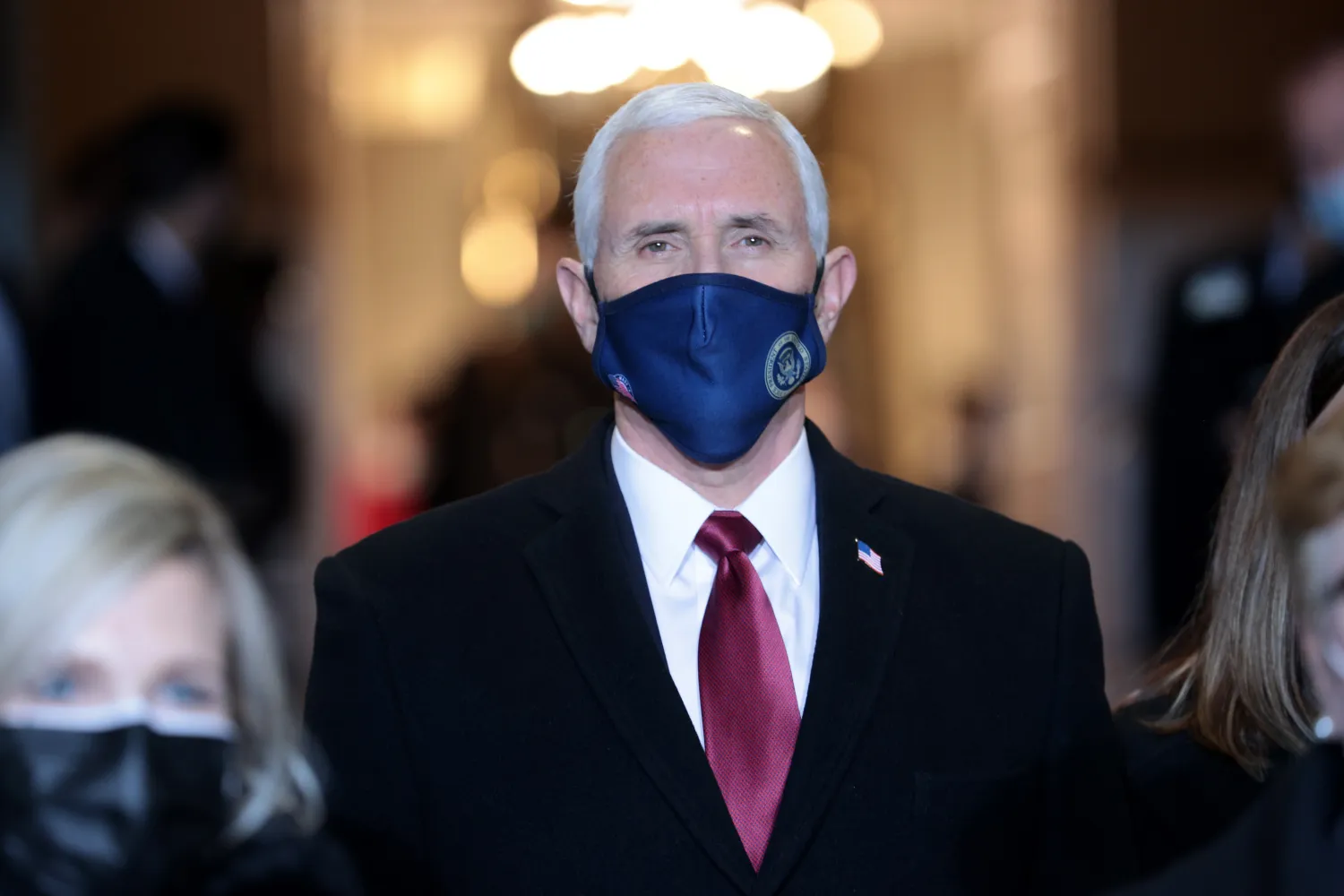 نائب الرئيس الأميركي المنتهية ولايته مايك بنس (إ.ب.أ)