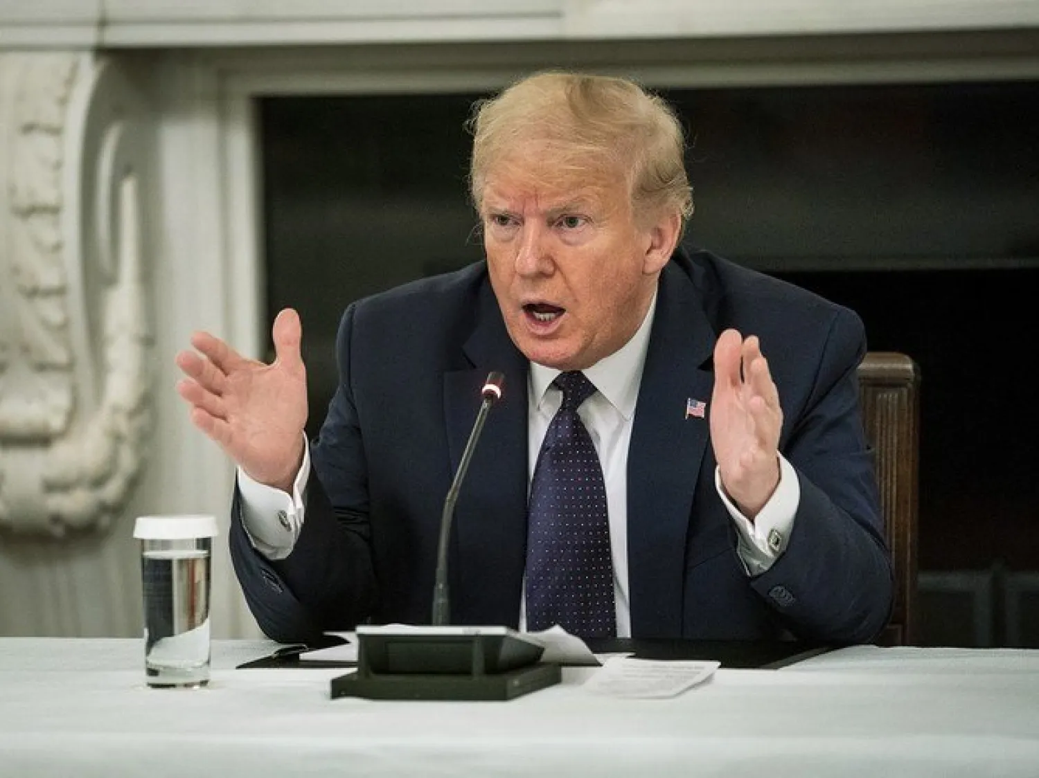 In a proclamation issued by the White House shortly before the inauguration of President-elect Joe Biden, Trump said the agreement was reached given the important security relationship that existed between the two countries. (File/AFP)
