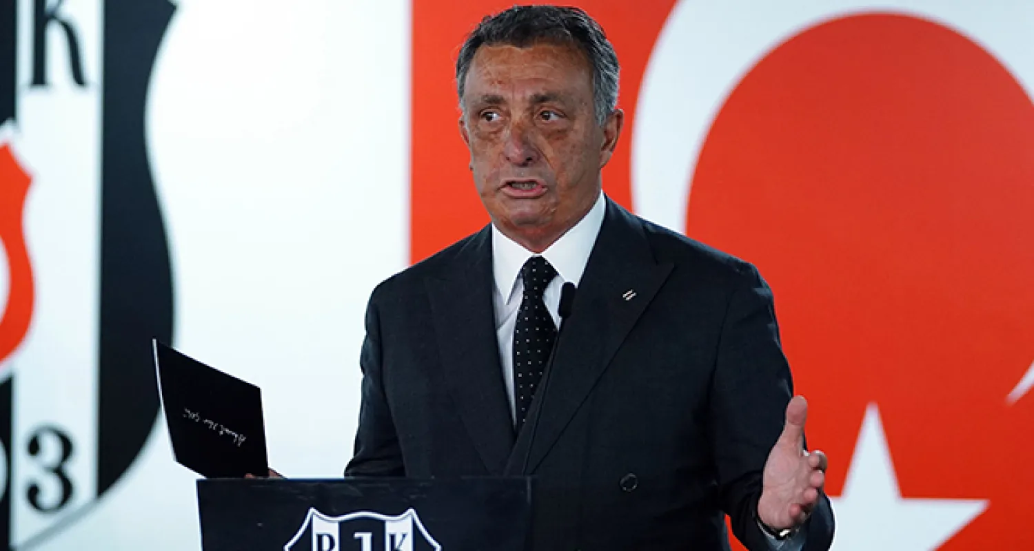 Beşiktaş Başkanı Ahmet Nur Çebi (İHA)
