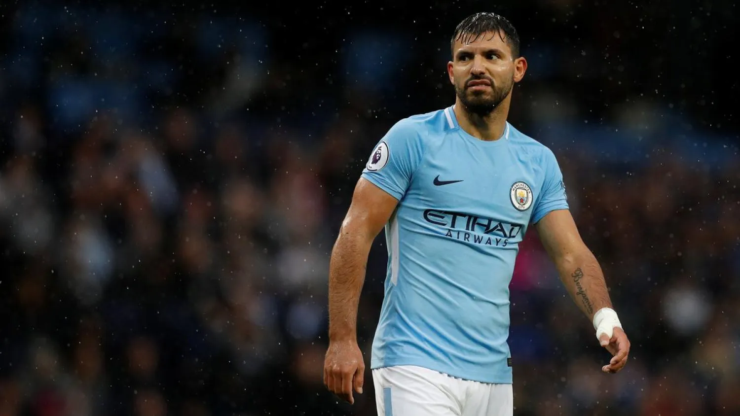 Manchester City striker Sergio Aguero. Reuters file photo
