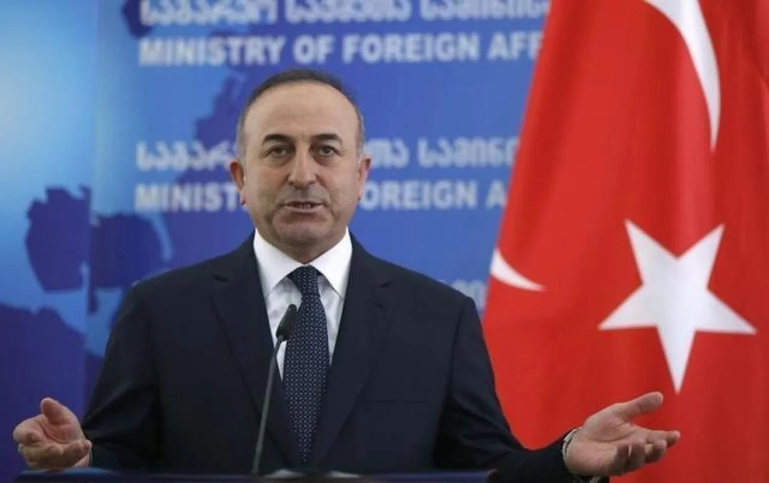 وزير الخارجية التركي تشاوش أوغلو (أرشيفية - رويترز)