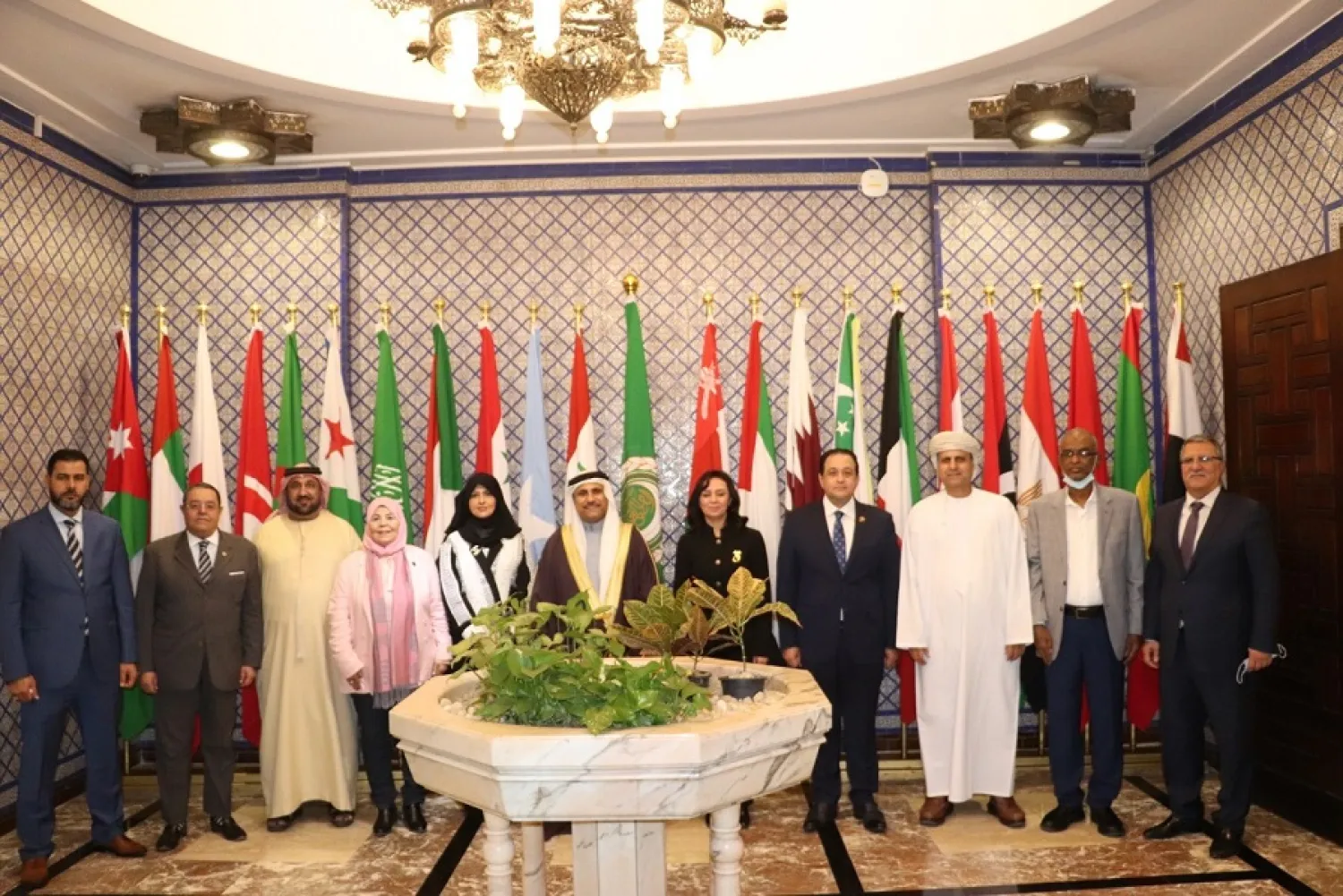 Meeting of the Arab Parliament on Thursday in Cairo (Arab Parliament twitter) 
