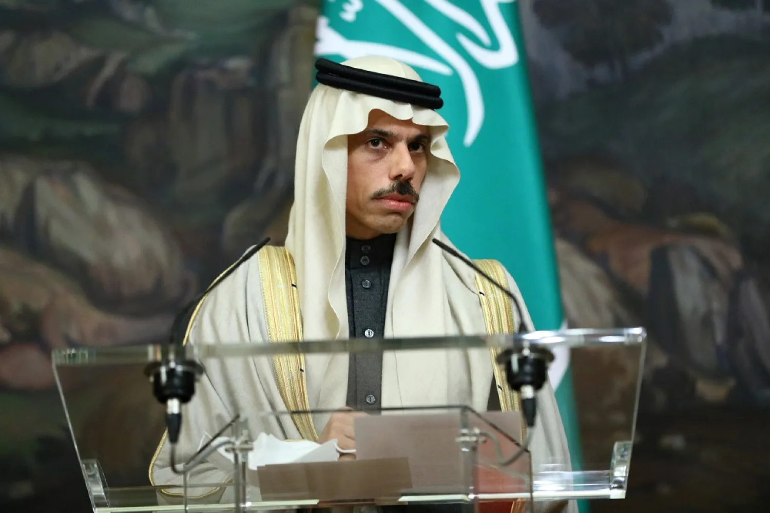 Saudi Arabia's Foreign Minister Prince Faisal bin Farhan. (Reuters file photo)