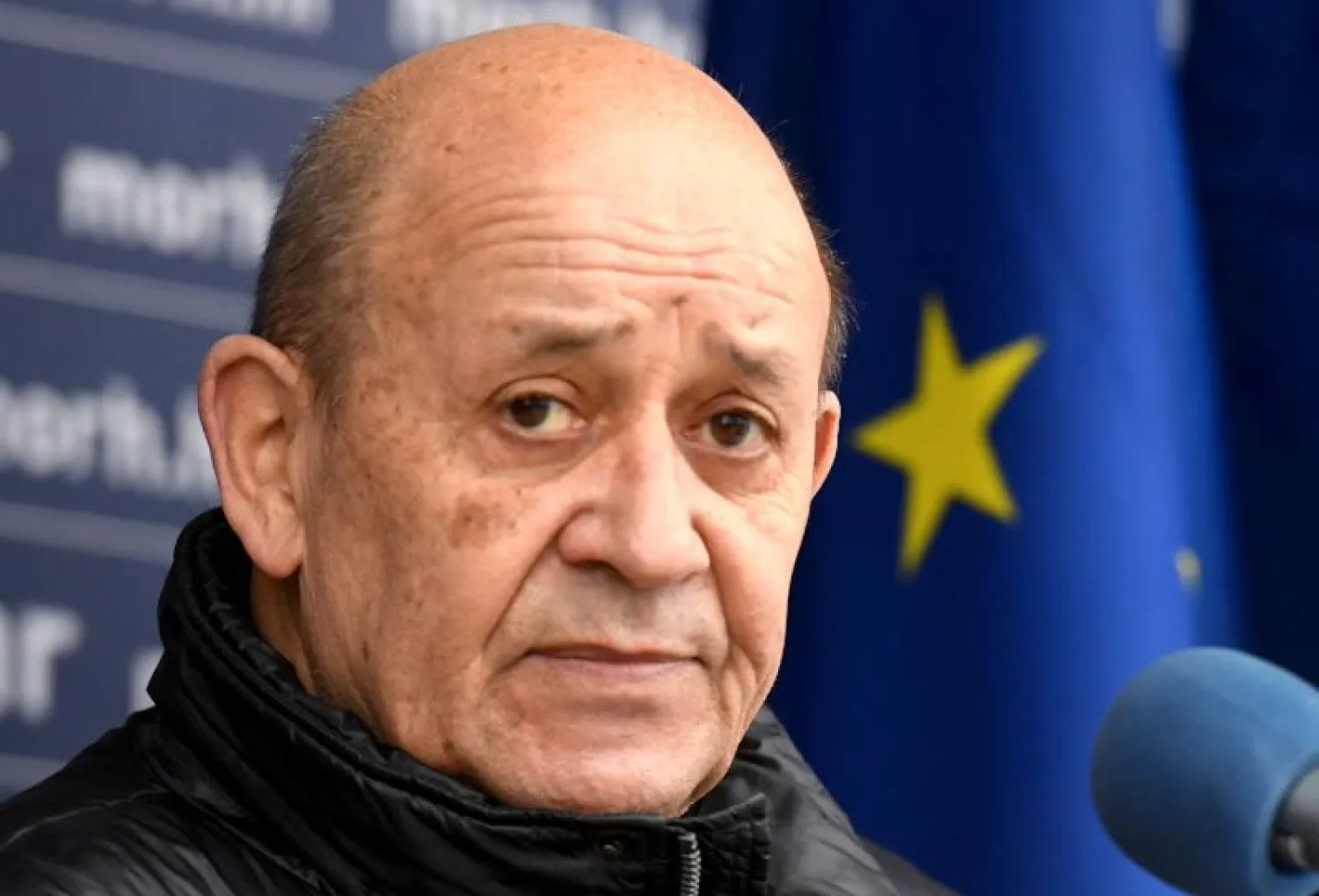 وزير الخارجية الفرنسي جان إيف لودريان (أ.ف.ب)