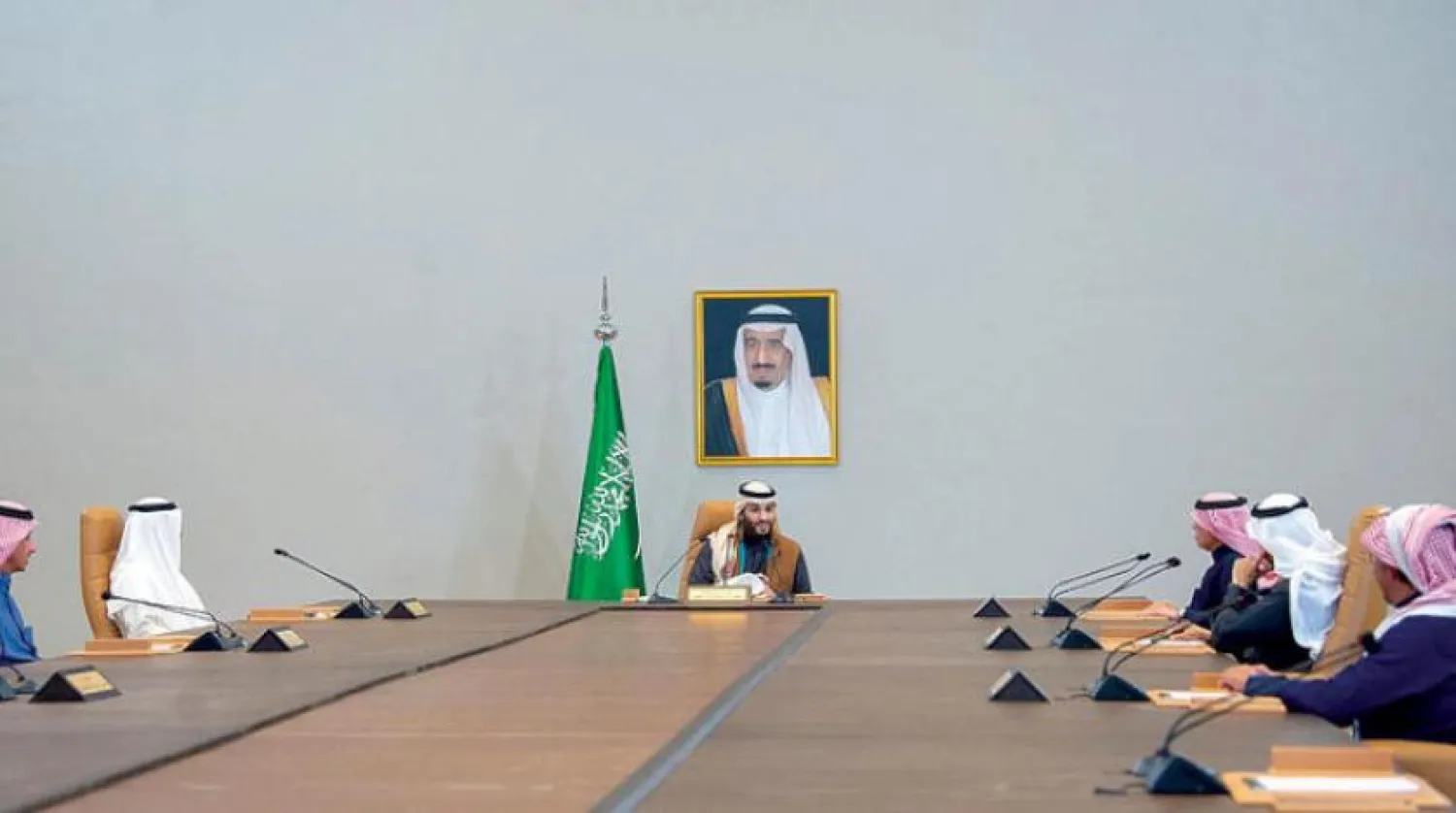 Veliaht Prens Muhammed bin Selman başkanlığındaki Suudi Arabistan Kamu Yatırım Fonu (PIF) Yönetim Kurulu dün önümüzdeki beş yıllık stratejisini onayladı. (SPA)