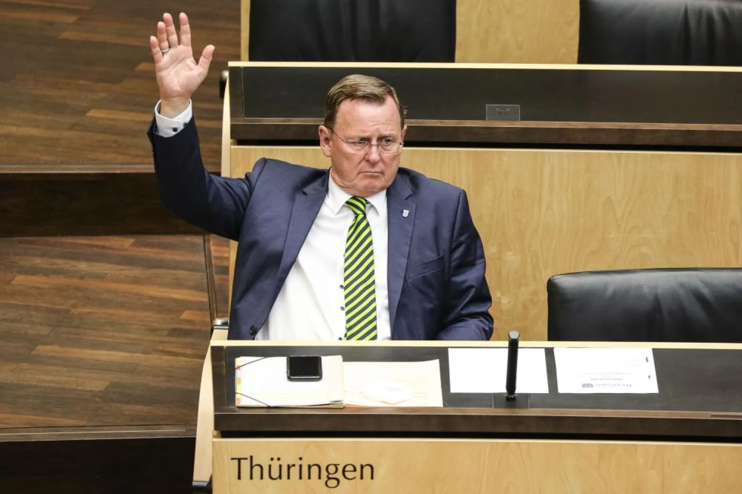 Thüringen Eyaleti Başbakanı Bodo Ramelow (İHA)