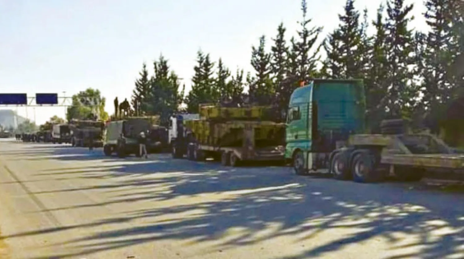 تعزيزات من «الفرقة الرابعة» التي يقودها ماهر الأسد شقيق الرئيس السوري في ريف درعا (الشرق الأوسط)