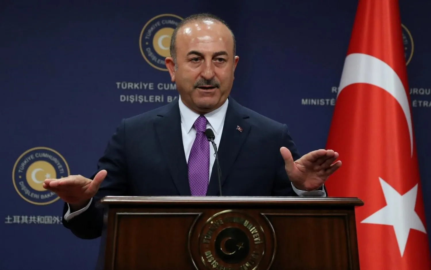 Turkish Foreign Minister Mevlut Cavusoglu. (Reuters)