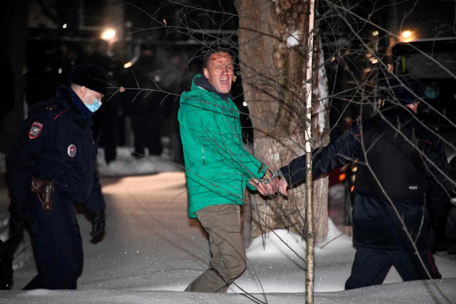 Aleksey Navalni 18 Ocak'ta tutuklandı (AFP)