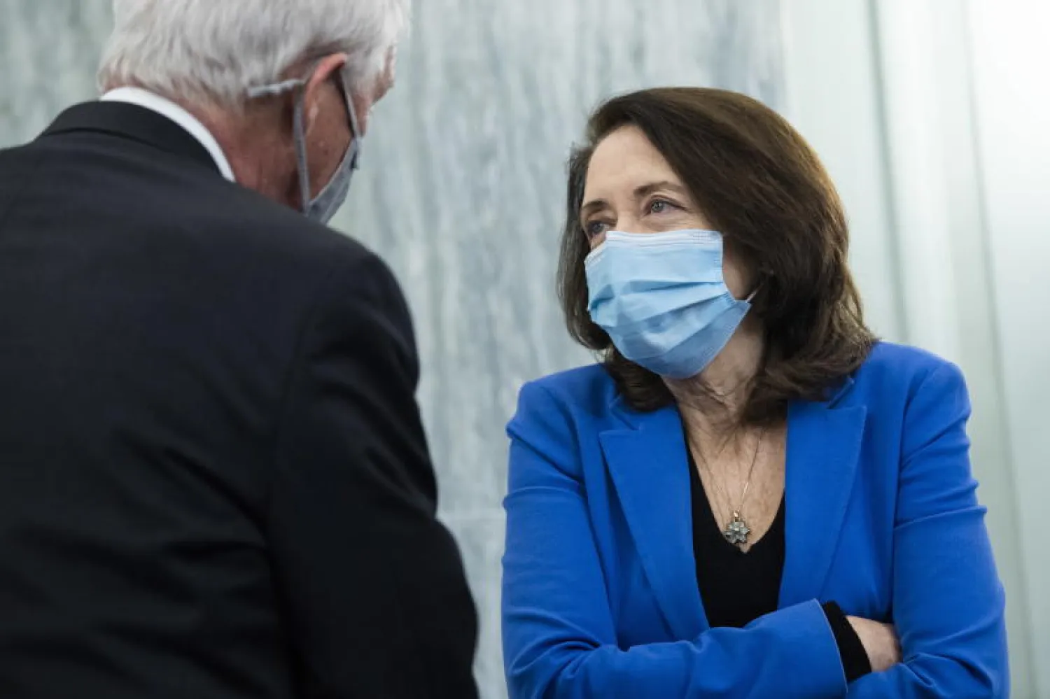 جينا ريموندو المرشحة لتولي وزارة التجارة الأميركية (إ.ب.أ)