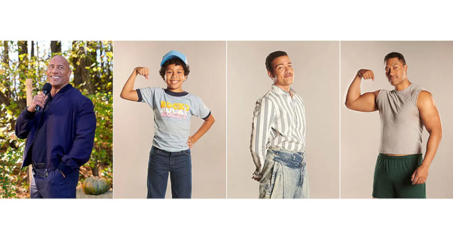 دوين جونسون يعرض قصصاً من شبابه في مسلسل كوميدي جديد