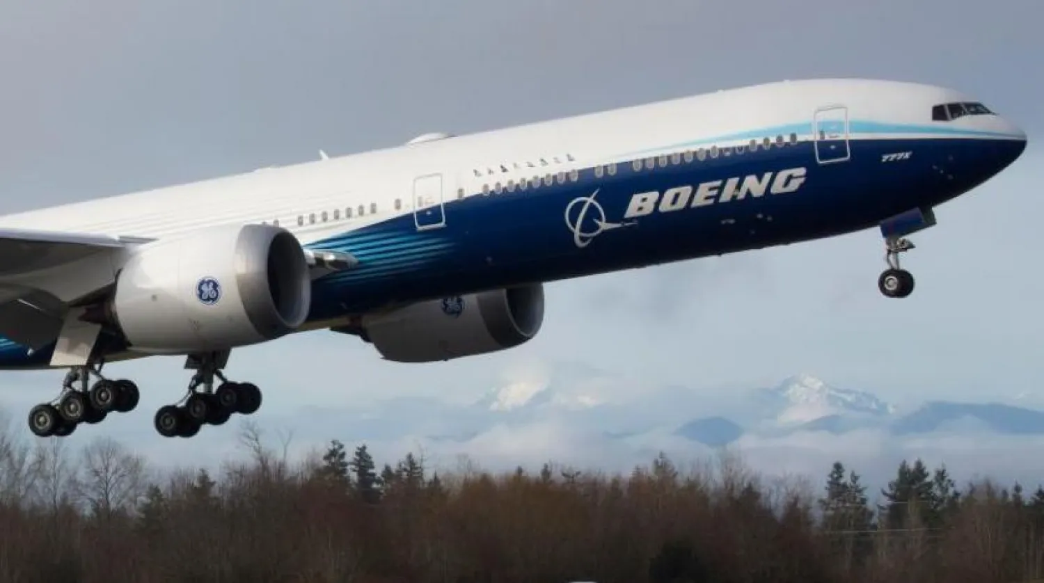 Washington’dan havalanan bir Boeing 737 Max uçağı (AFP)