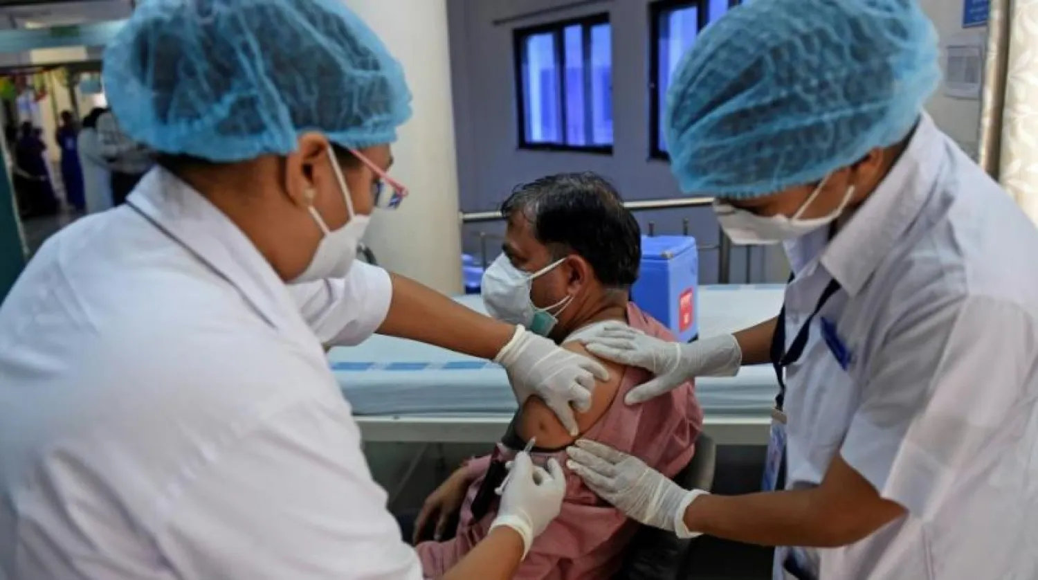 India is aiming to vaccinate 300 million people against Covid-19 by July | AFP
