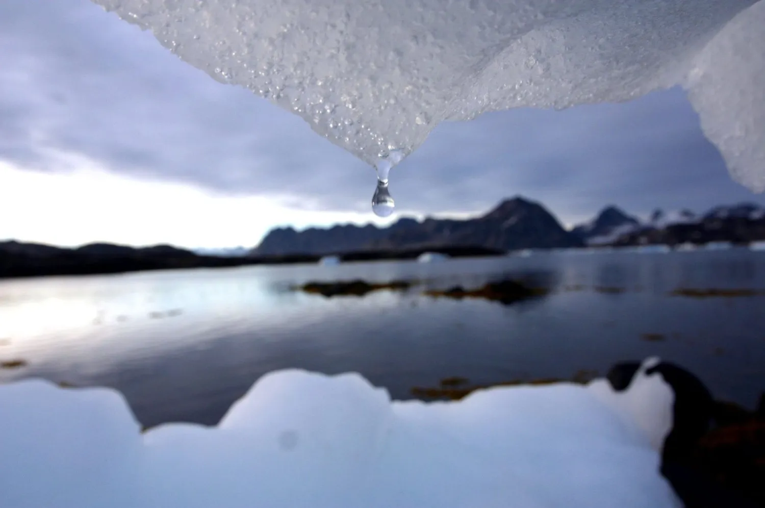 In this Aug. 16, 2005 file photo, an iceberg melts in Kulusuk,
Greenland near the arctic circle. (AP Photo)