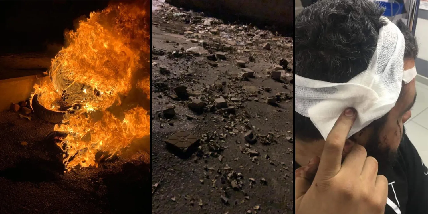 Lübnan'da şiddetlenen protestolarda 220 yaralı