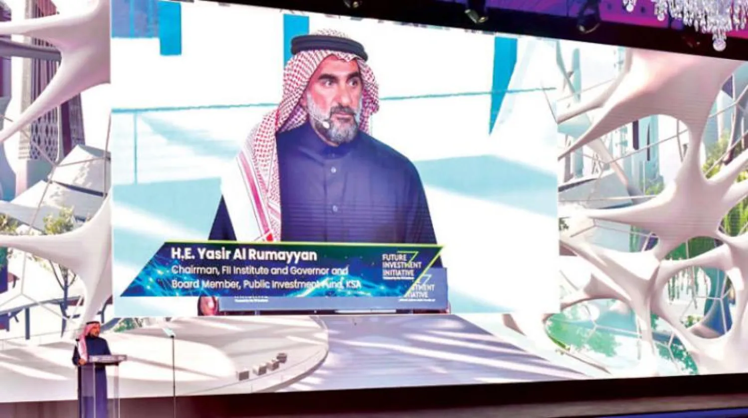 The fourth edition of the annual Future Investment Initiative forum launched in Riyadh, Saudi Arabia. Asharq Al-Awsat 