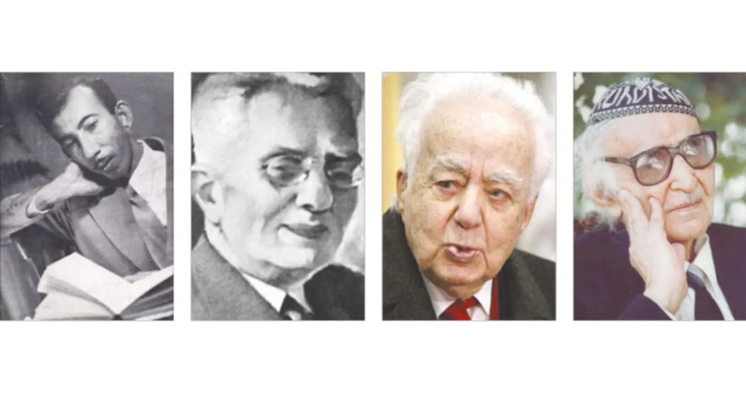 محمد مهدي الجواهري  -  سعيد عقل  -  بشارة الخوري  -  بدر شاكر السياب