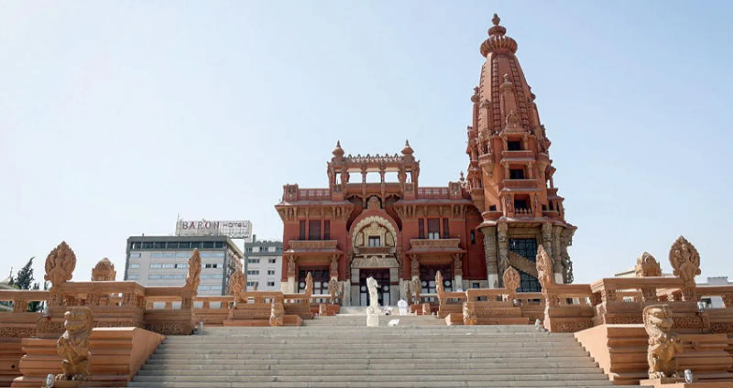 قصر البارون بعد تطويره وافتتاحه منتصف العام الماضي (وزارة السياحة والآثار المصرية)