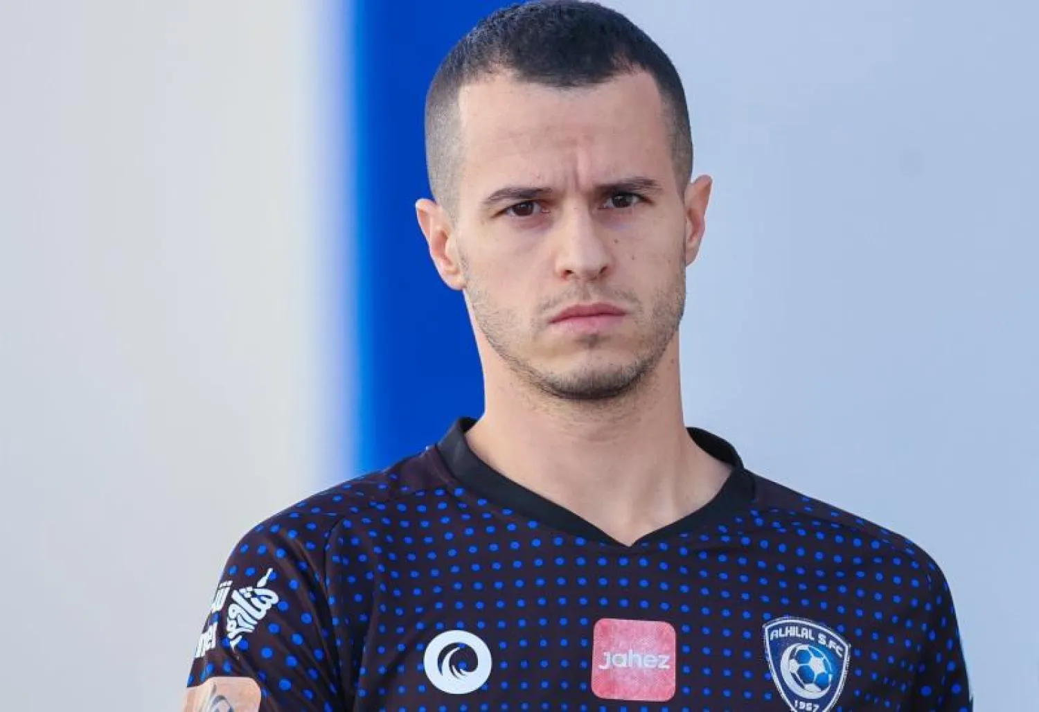 اللاعب سيباستيان جيوفينكو (المركز الإعلامي لنادي الهلال)