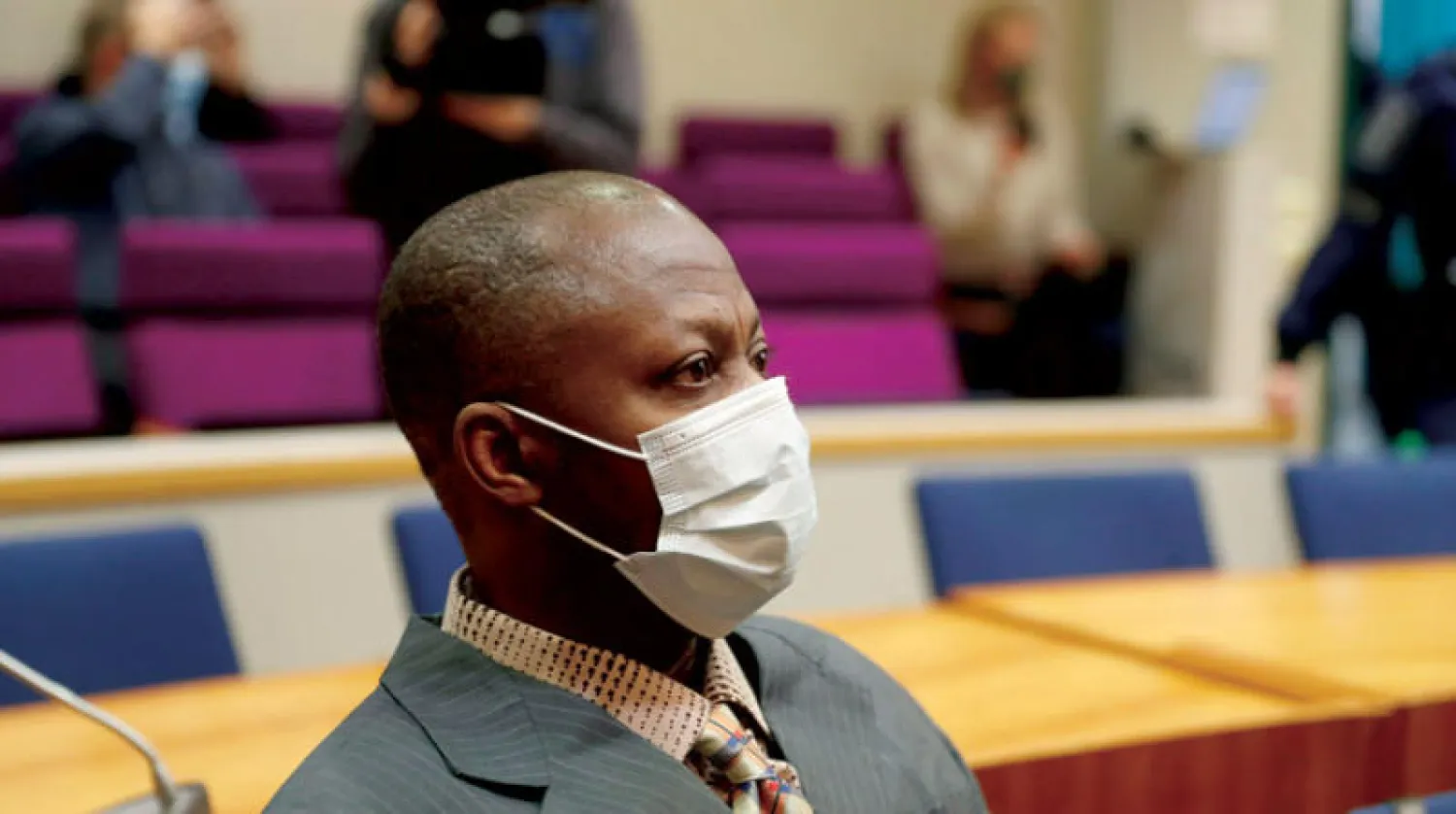 ماساكوي في المحكمة أمس (أ.ب)