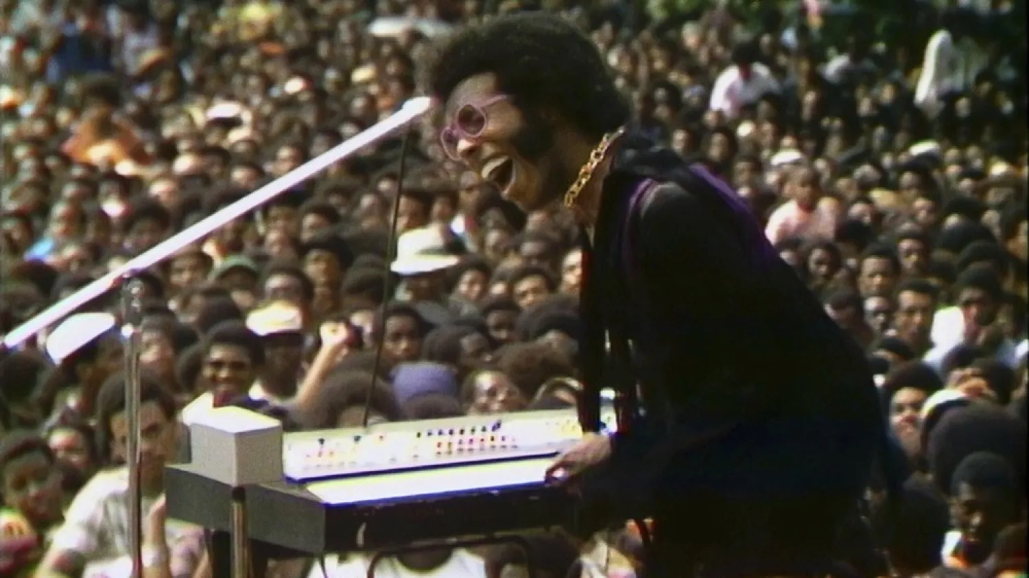 This image shows a scene from the documentary "Summer Of Soul (Or, When The Revolution Could Not Be Televised)" by Ahmir "Questlove" Thompson. (Sundance Film Festival via AP)