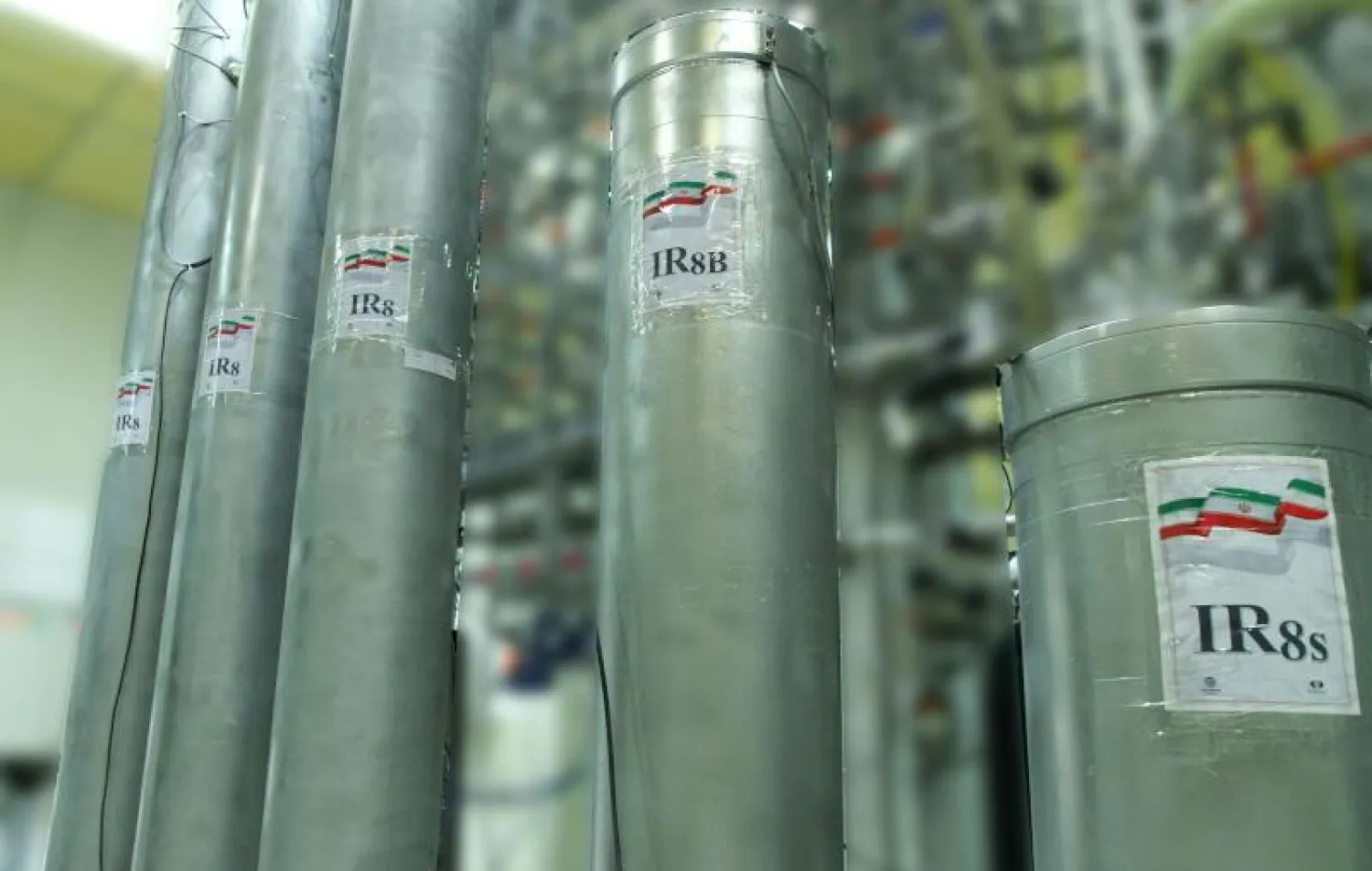 داخل منشأة نطنز النووية الإيرانية (أ.ف.ب)