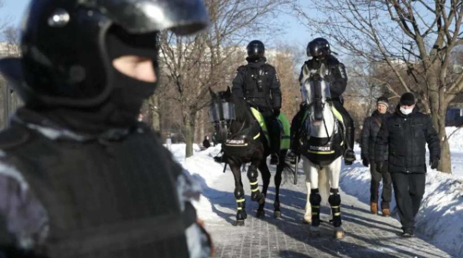 عناصر من الشرطة الروسية (أرشيفية - أ.ب)