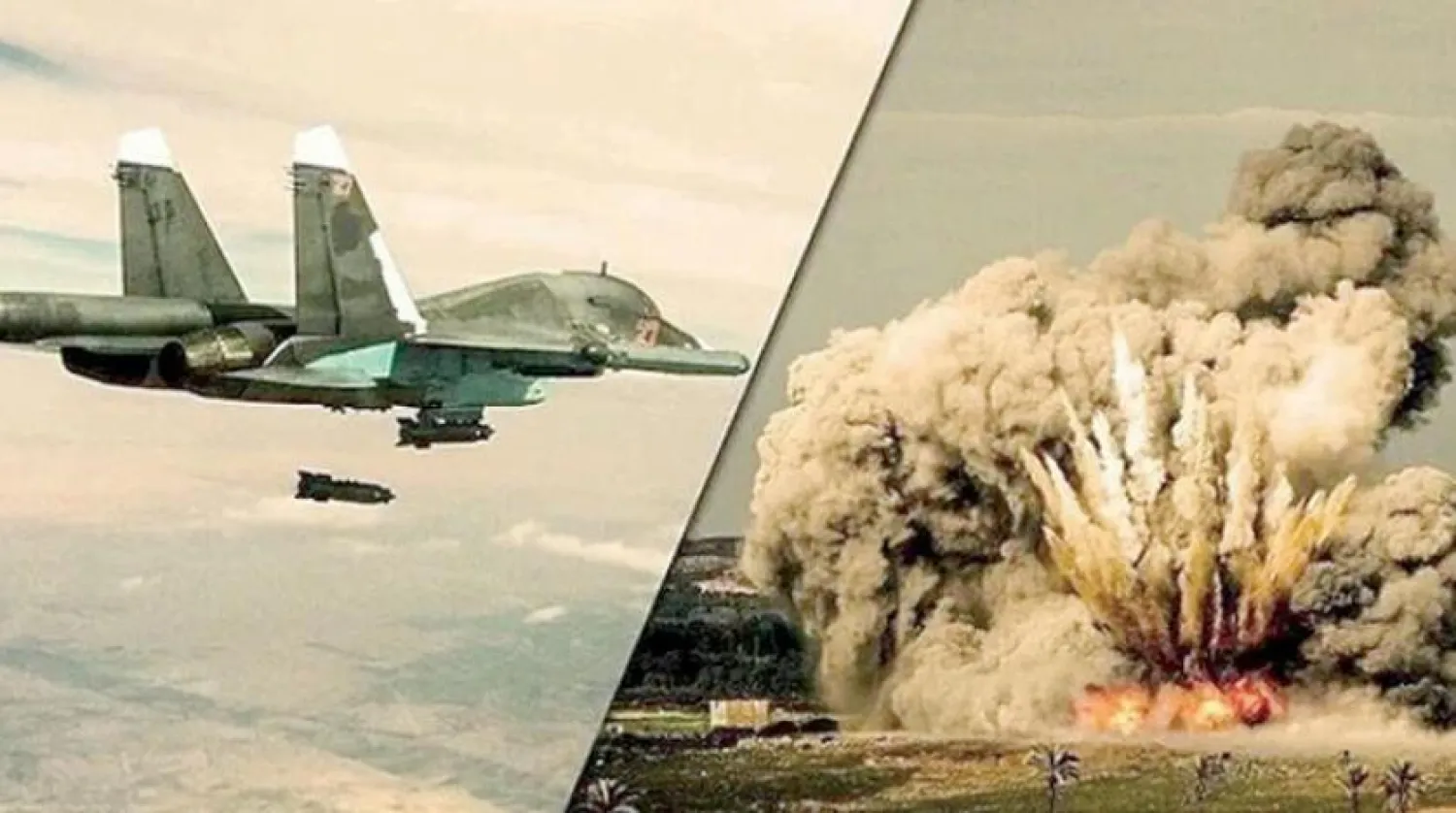 Rusya’dan DEAŞ’ın saldırılarının ardından Suriye çölüne 150 hava saldırısı 