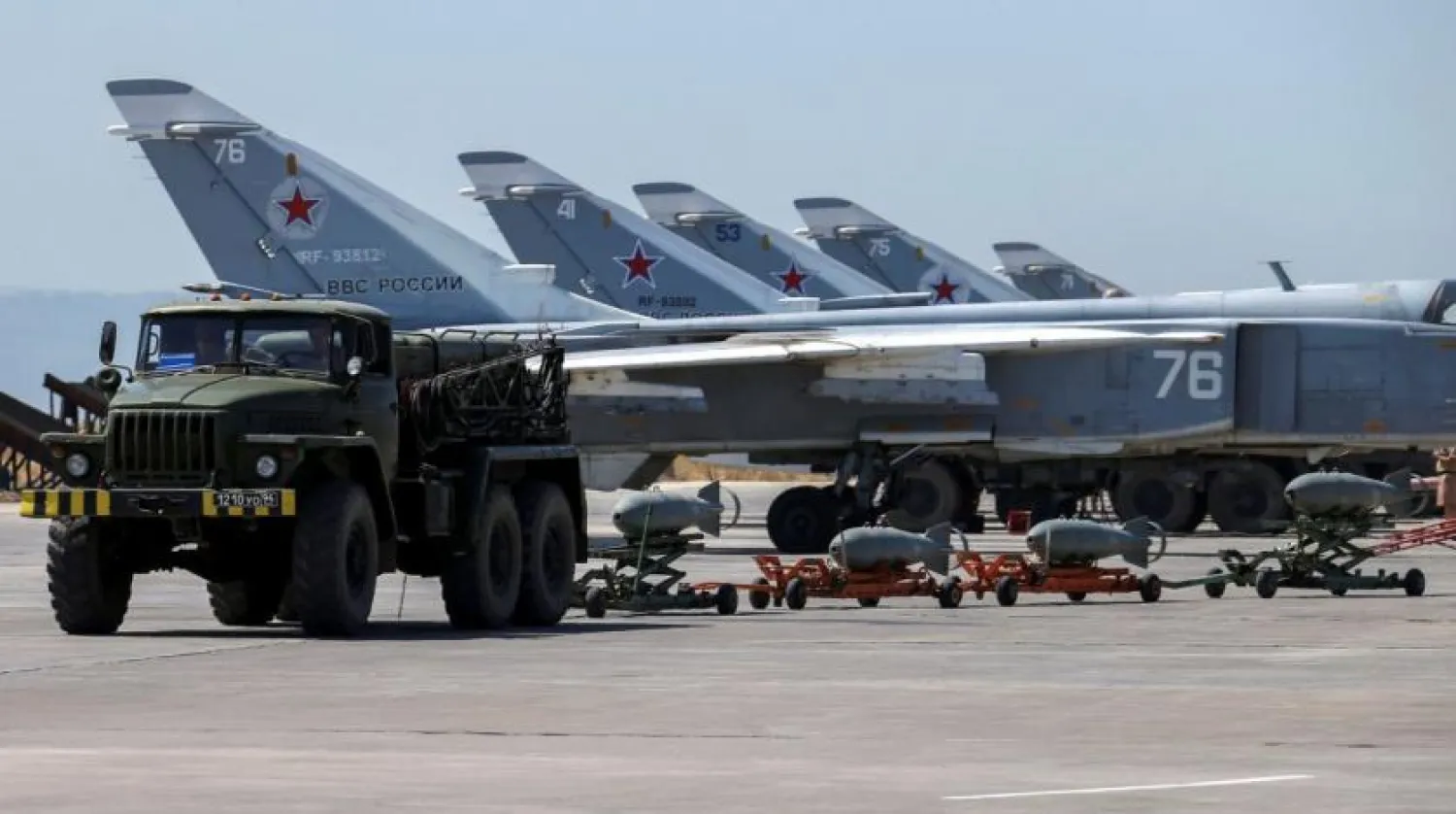The Hmeimim airbase in Syria is currently under the Russian control. (Reuters)
