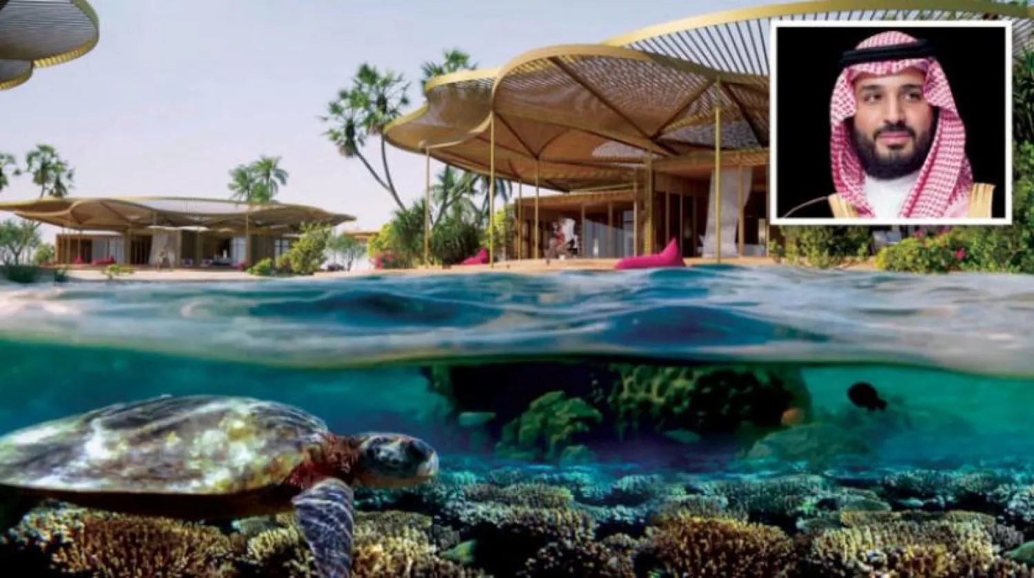 Veliaht Prens Muhammed bin Selman, Kızıldeniz Projesi’nin Coral Bloom tasarımlarını tanıttı (Şarku’l Avsat) 