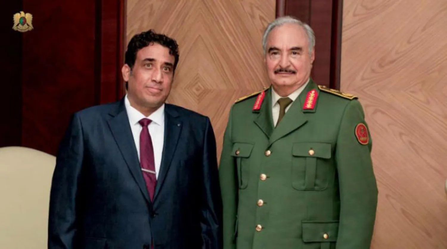 Hafter, Başkanlık Konseyi’nin yeni başkanı ile görüştü (Genel Komutanlık)