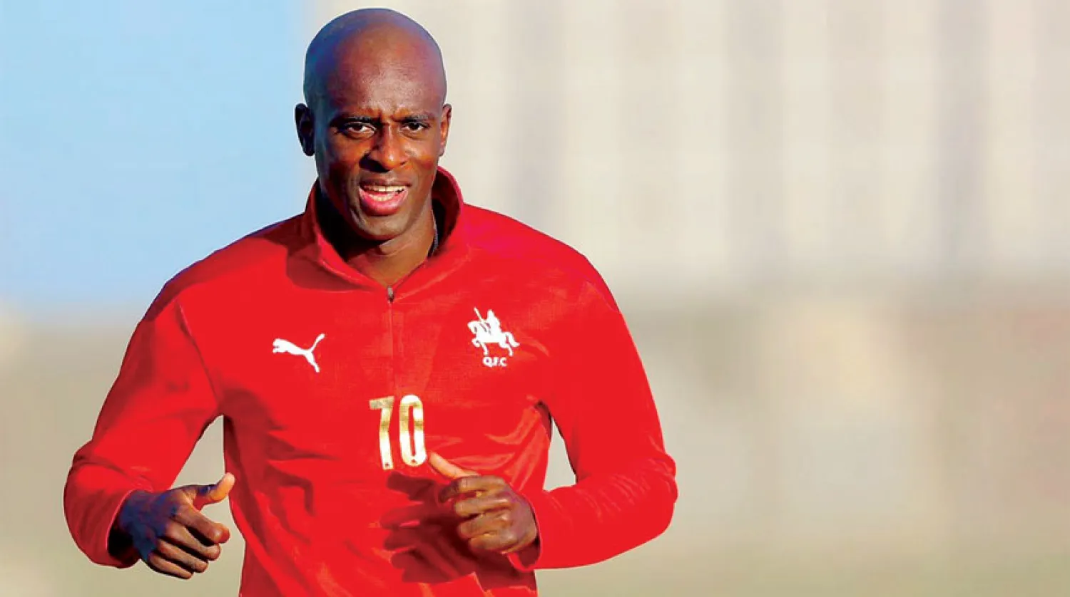 اسبريا في تدريبات القادسية الأخيرة (الشرق الأوسط)