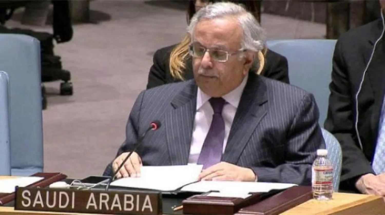 المندوب الدائم للسعودية لدى الأمم المتحدة السفير عبد الله المعلمي («الشرق الأوسط»)