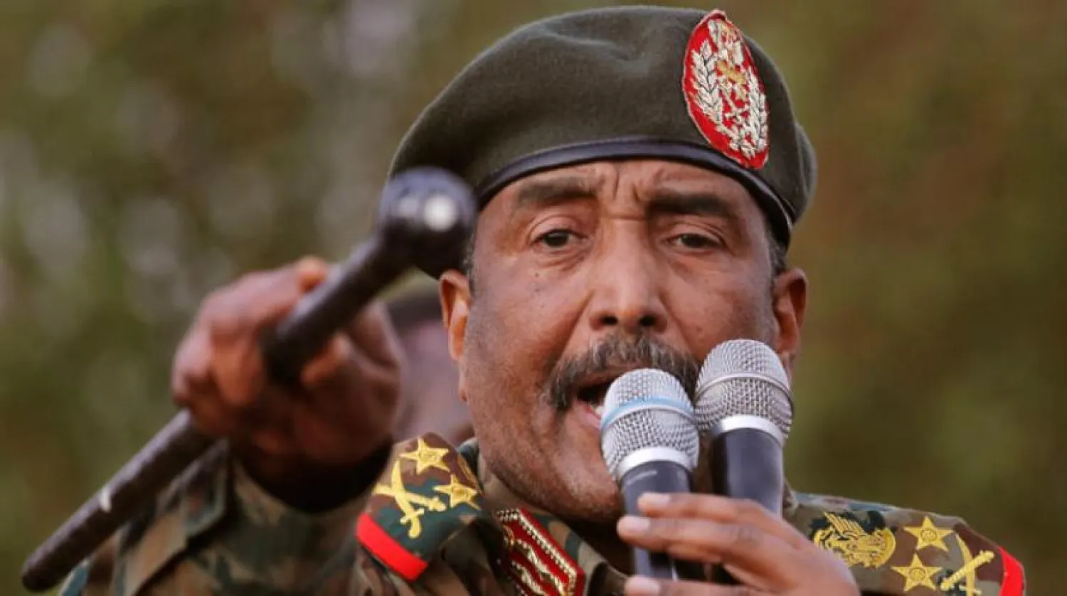 Sudan Egemenlik Konseyi Başkanı Burhan, İsrail’in Genç Öğrenci Zirvesi'nde konuştu. (AP)