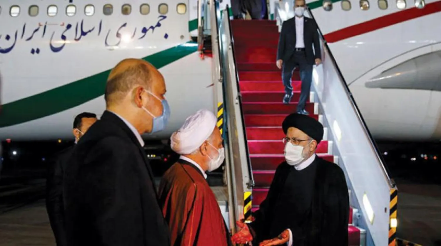 İran Yargı Erki Başkanı İbrahim Reisi, geçtiğimiz hafta Irak ziyaretinden dönüşünde böyle karşılandı (Mizan)