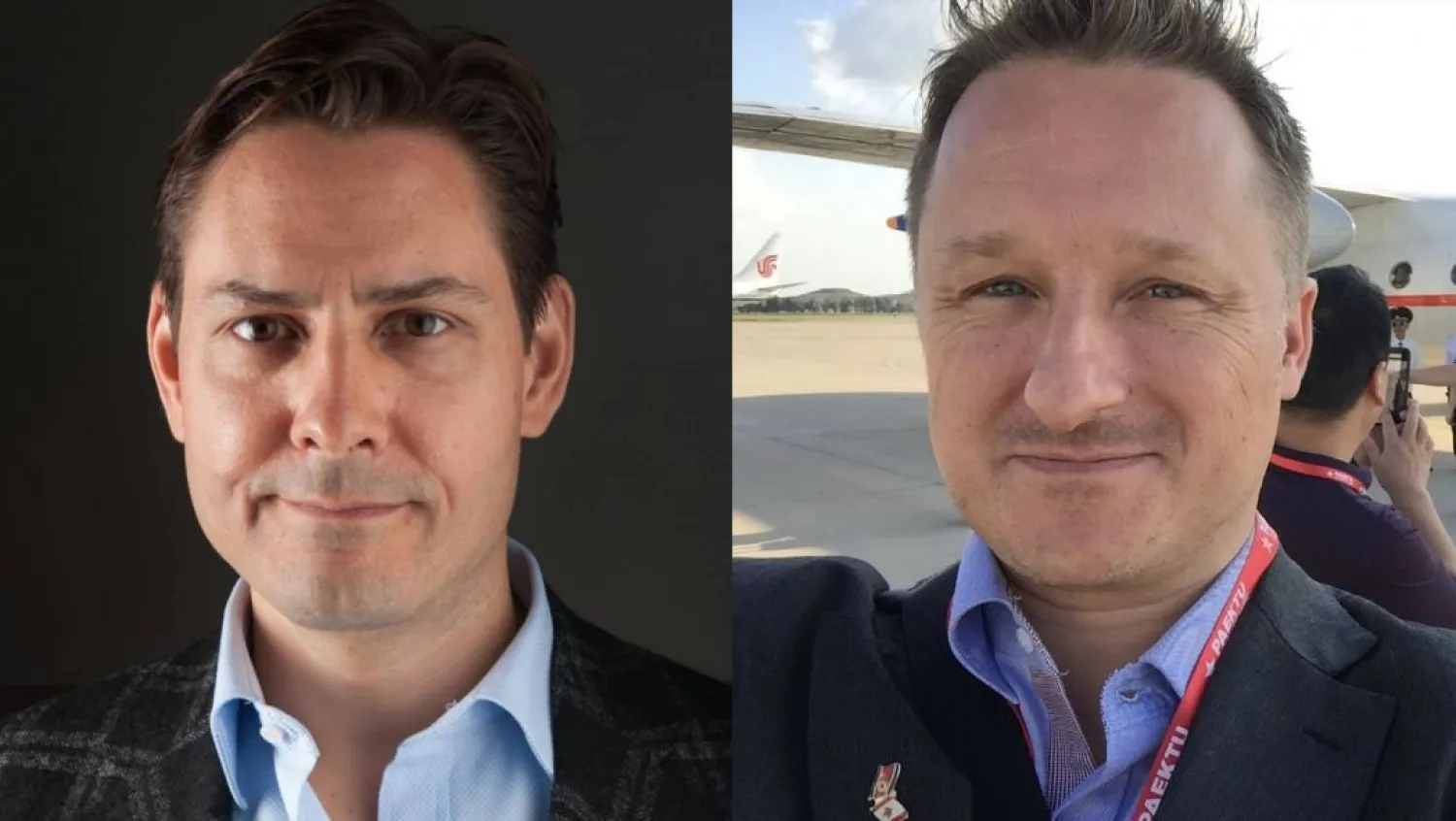 Canadians Michael Kovrig and Michael Spavor who have been arbitrarily detained in China