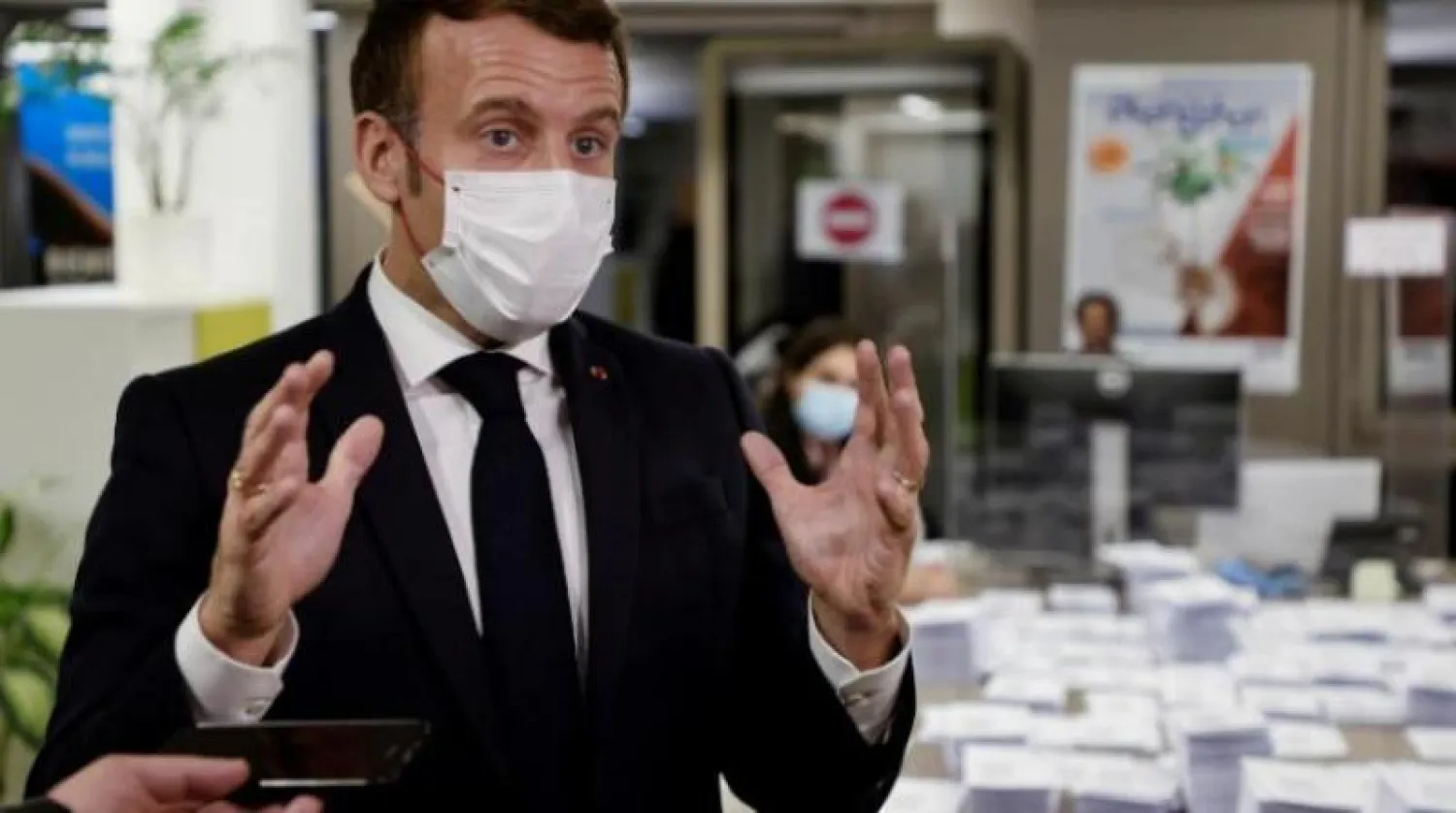 الرئيس الفرنسي إيمانويل ماكرون (رويترز)